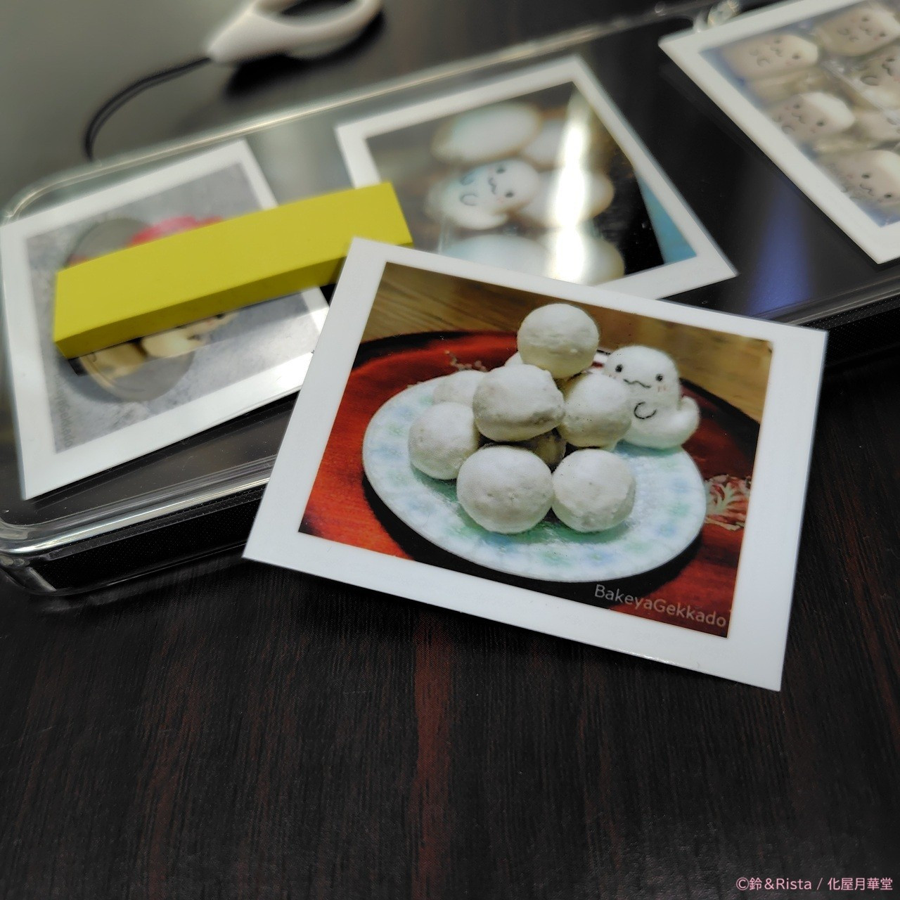 ミニフォトステッカー（ばけ・スノーボール）