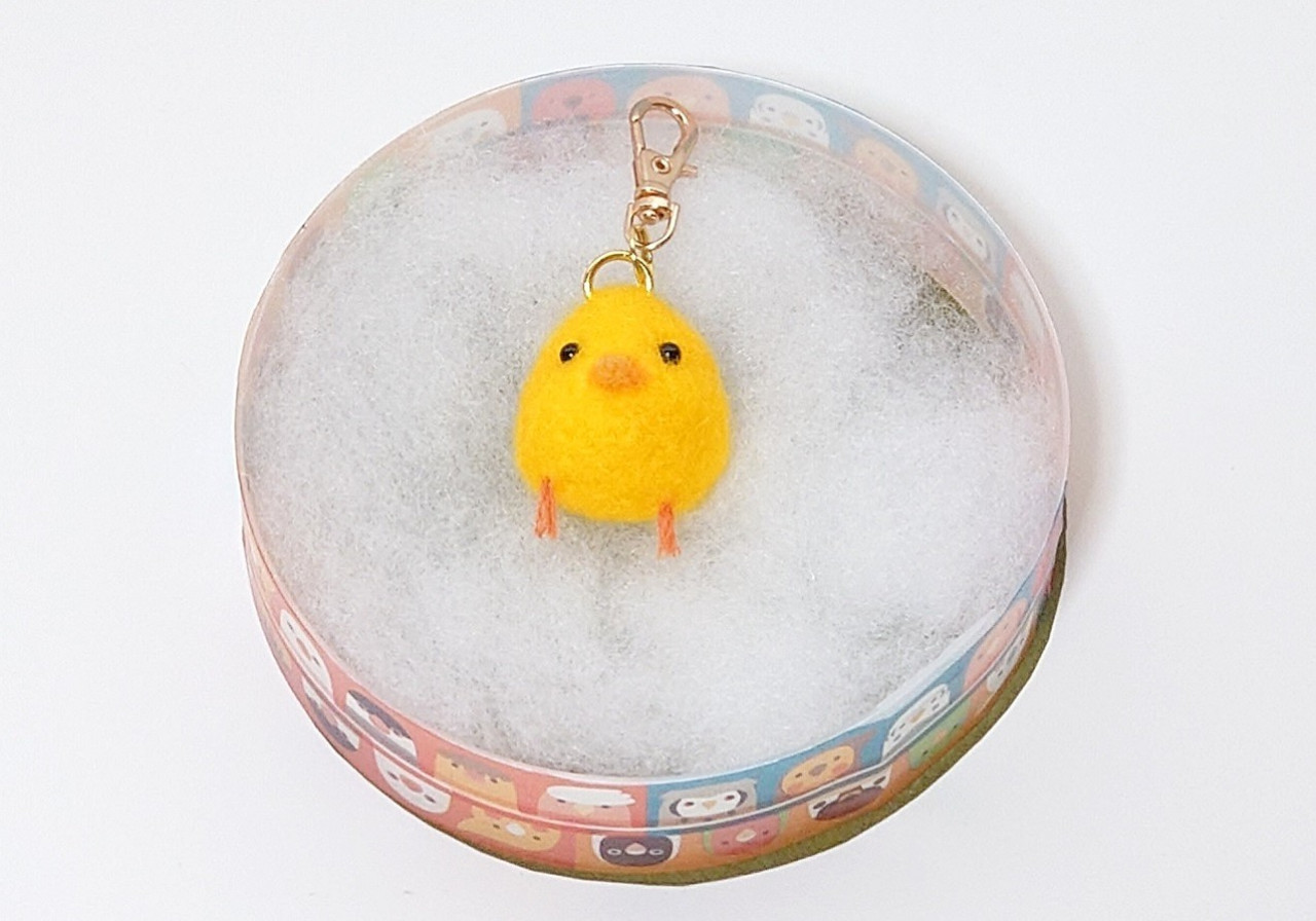 小鳥キーホルダー（ヒヨコ）