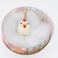 小鳥キーホルダー（ニワトリ） / ノガタ