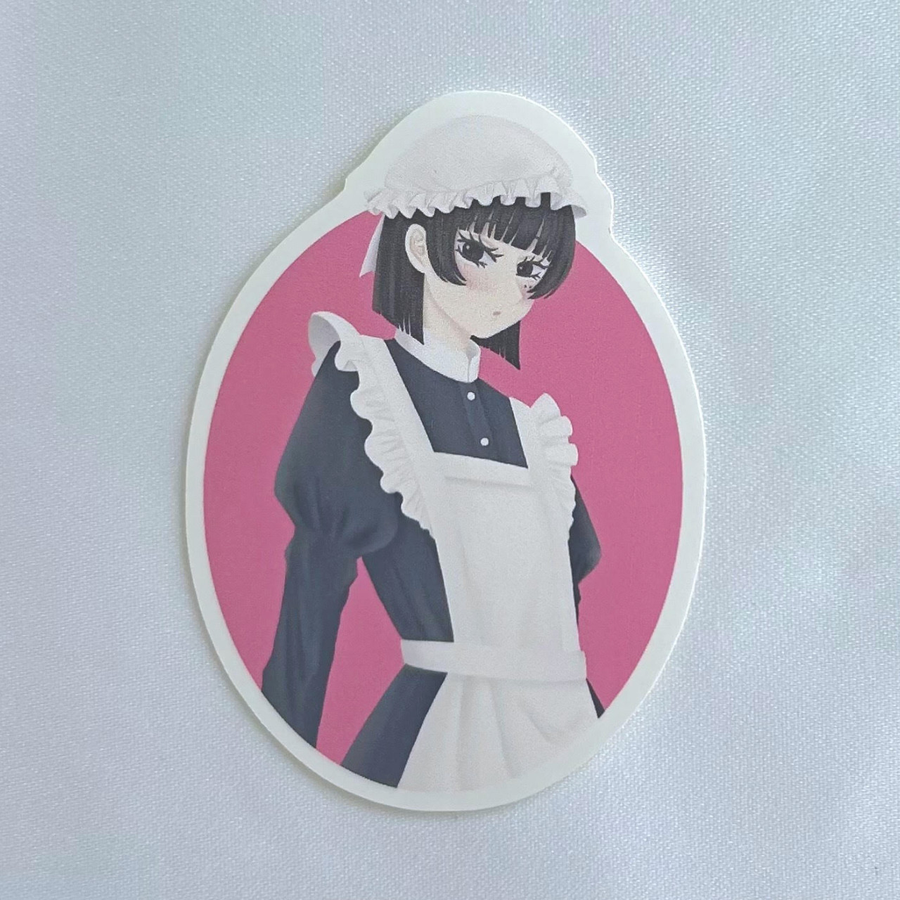 【ステッカー】てきぱきメイド