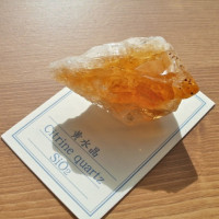 鉱石マグネット J.黄水晶 / 魔女