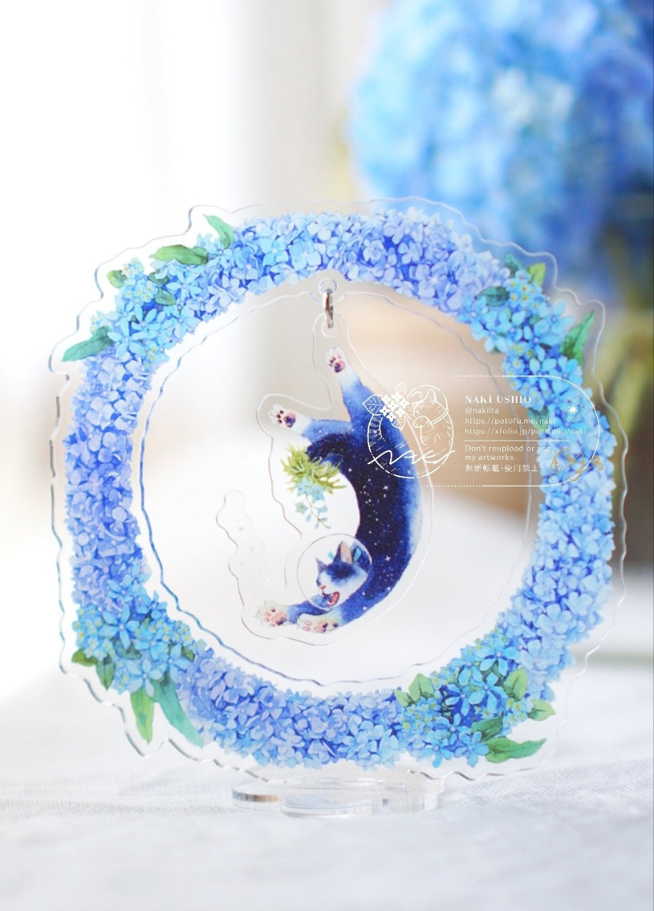 花猫アクリルスタンド