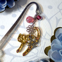 - 書架飾り - - 金猫 -　I / doco*ao