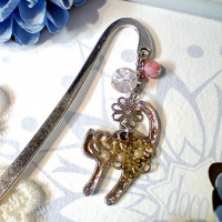 - 書架飾り - - 銀猫 - / doco*ao