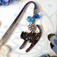 - 書架飾り - - 黒猫 -　I / doco*ao