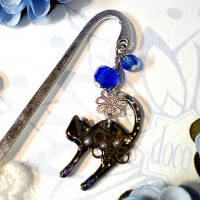 - 書架飾り - - 黒猫 -　III / doco*ao