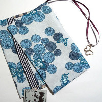 ブックカバー（文庫サイズ） 和蝶 / 本田モカ