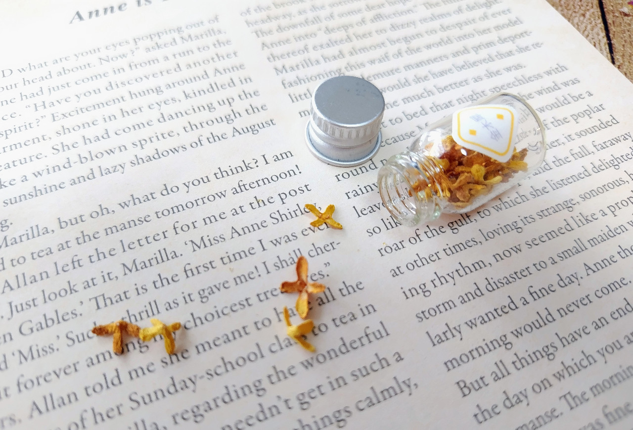 秋の小瓶 -金木犀-