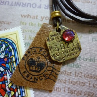 ドラゴンズブレスアクセサリー 04 ドッグタグロングネックレス / 奇まぐれ屋／空乃こま