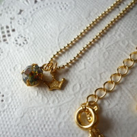 アクセサリー -vintage swarovski- プチネックレス（朝のロマンス） / 奇まぐれ屋／空乃こま