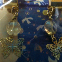 黄水晶蝶のイヤーカフ / 上月琴葉