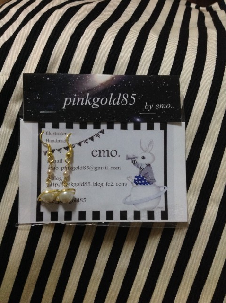 【ピアス】小惑星ピアス(WH×PK)
