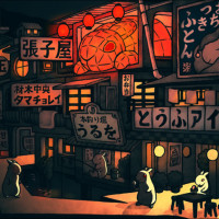 ポストカード　とうふアイス / 燈