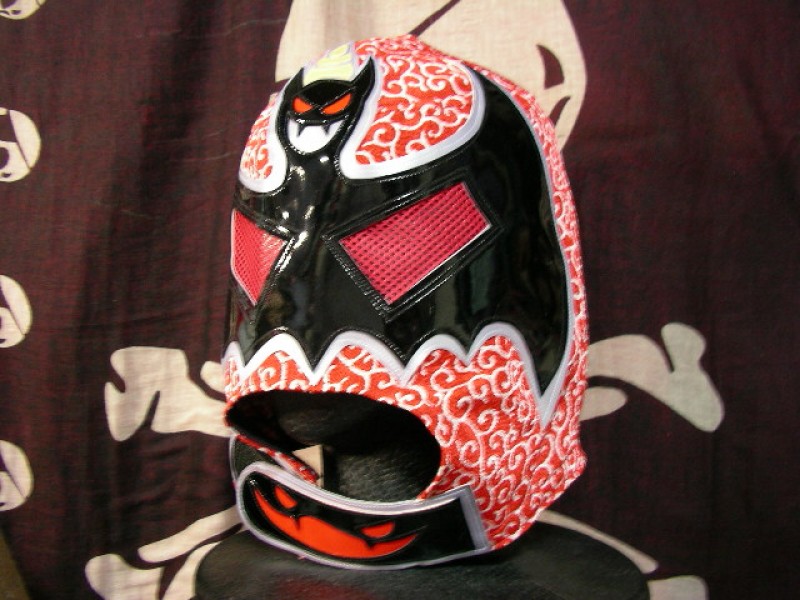 TOMATO KID FACTORY GOODS ウンコキング和柄バットマンマスク。