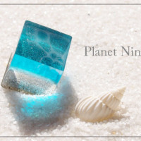 海のかけらミニオブジェ-イルカの海- / PlanetNine