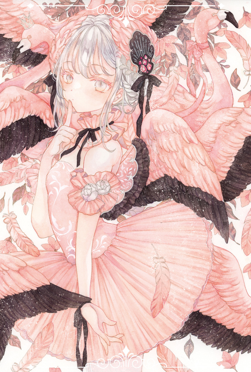 ポストカード【flamingo dream】