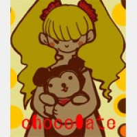 ポストカード Chocolate / 庚花絵
