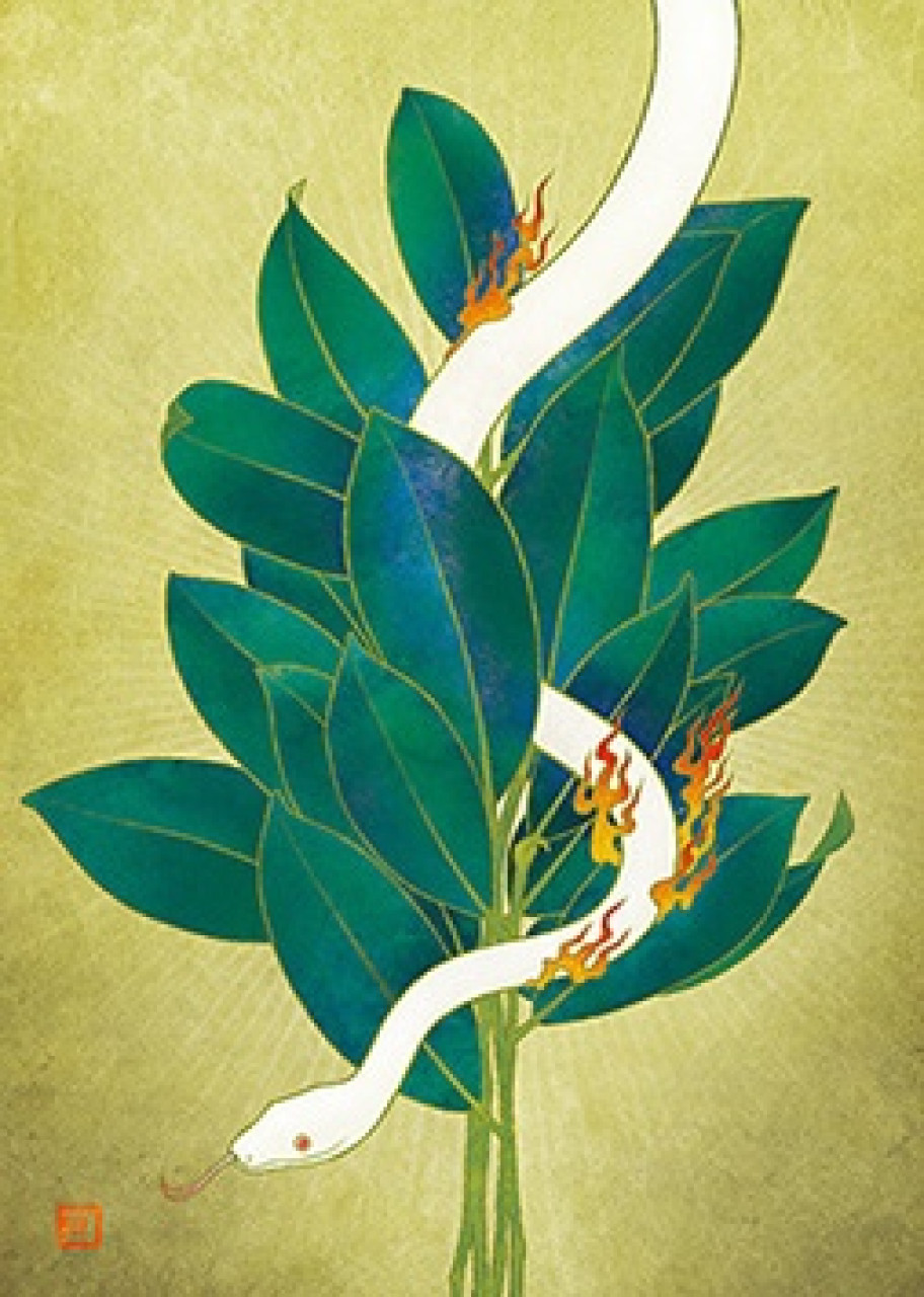 イラスト「依り代」